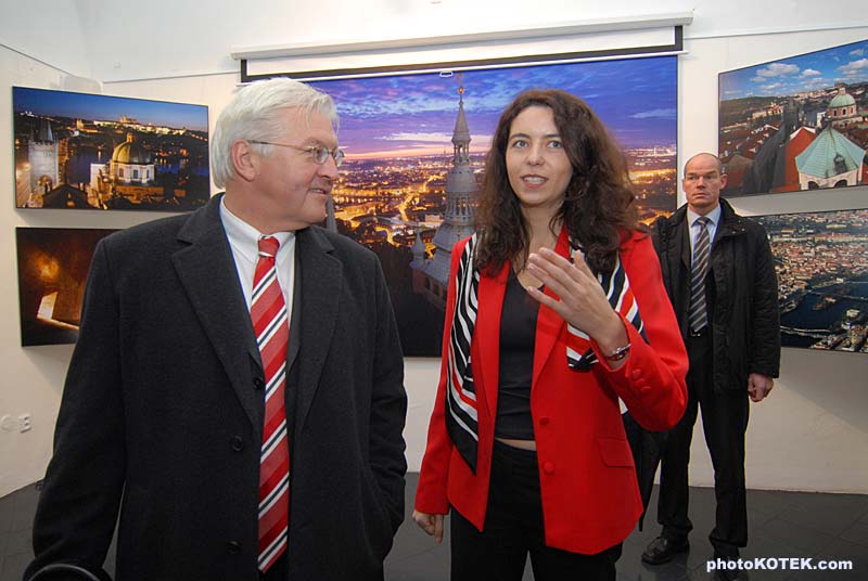 Foto - Černohousová und Steinmeier